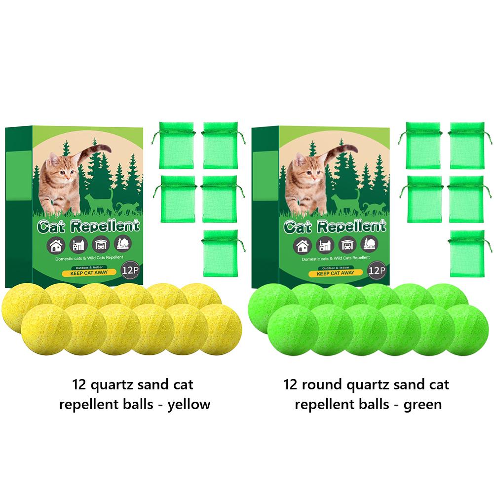 12Pcs Cat Repellent Anti Cat Scratch Cat & Dog Nature Repellent for Home Kitchen Yard