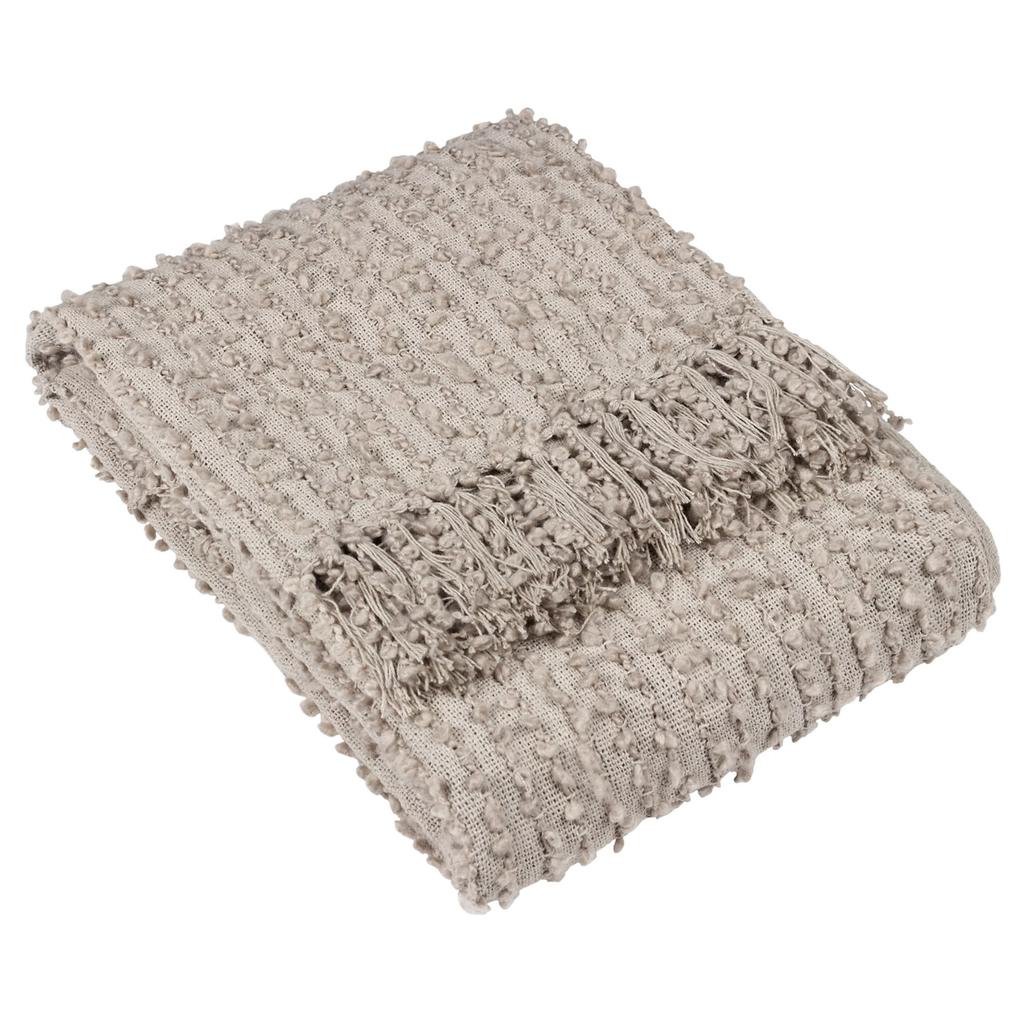 Hoem Arvo Bouclé Fringe Throw