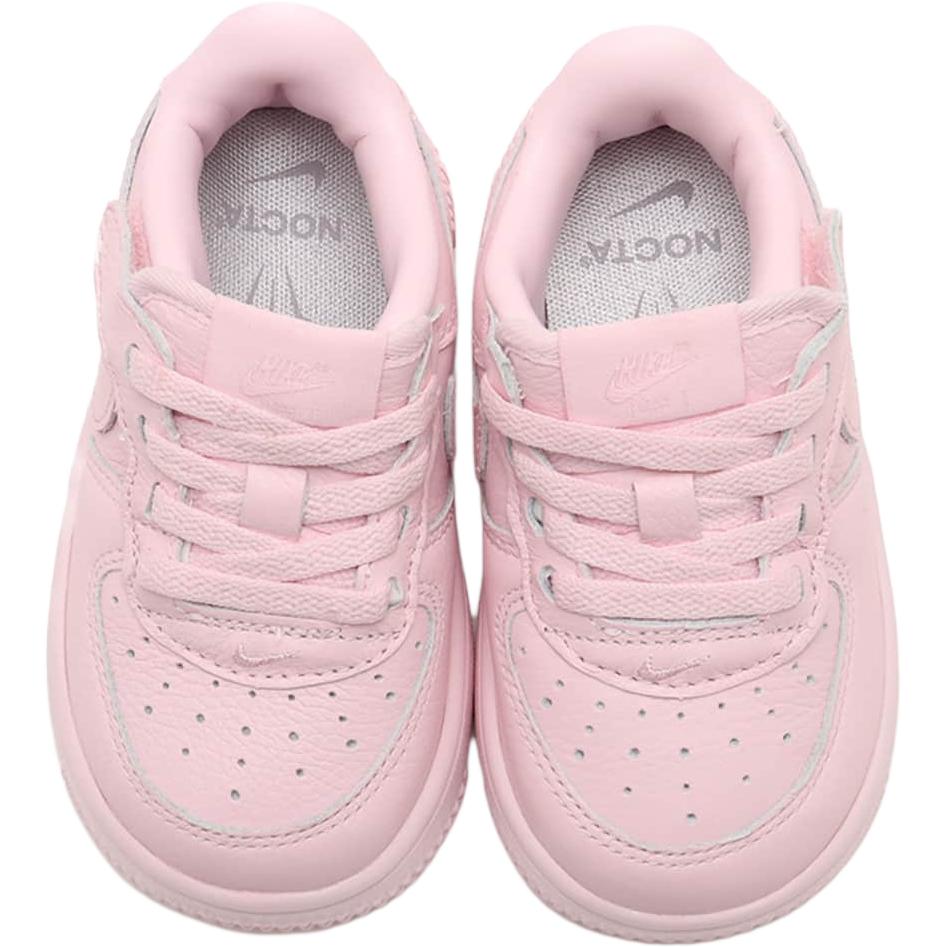Nike Force 1 Low EasyOn Drake NOCTA сертифицированный Lover Boy розовый пенный (ТД) Детские кроссовки металлик-серебристый кобальтовый оттенок HQ1774-600