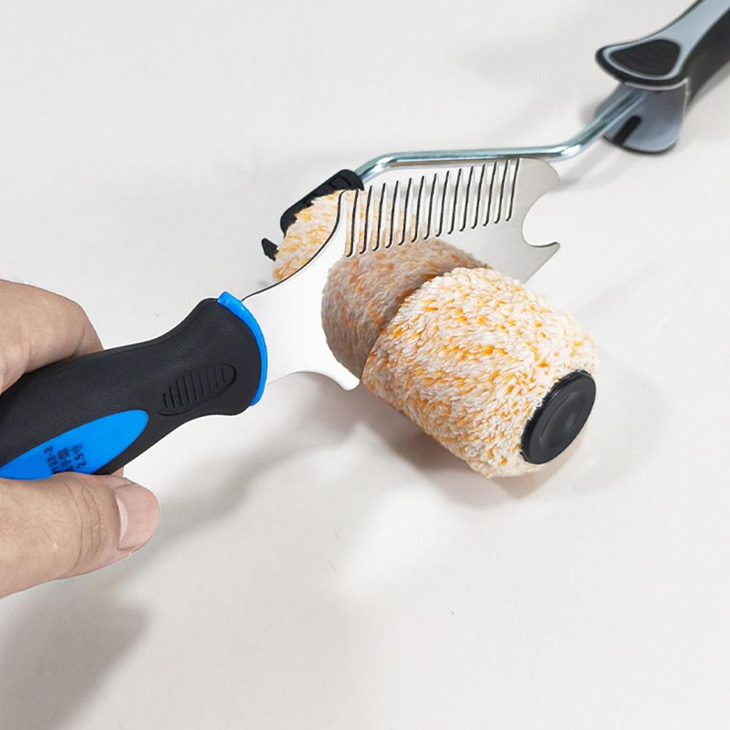Paint Brush Comb Brush Roller Cleaner Tool Stainless Steel Paintbrushes Rollers Maintaining Paint Brush Comb