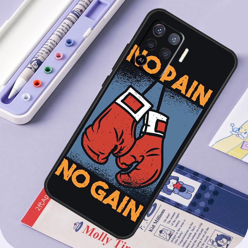 Boxing Gloves For Oppo A96 A76 A16 A94 A74 A54 A15 A18 A38 A58 A78 A98 A40 A60 A80 A57 A17 A77 A5 Pro Case