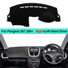 Чехол на приборную панель автомобиля, ковер, коврик для приборной панели для Peugeot 207 206 +, авто солнцезащитный козырек, коврик для приборной панели, анти-УФ-анти-солнце коврик, подушка