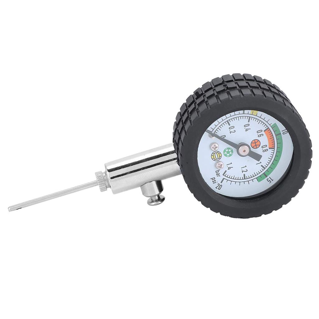 Air Gauge Anti-Deflation Ball Pressure Gauge Dial Durable Stainless Steel Air Pressure Gauge Barometer