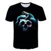 Summer Men's T-shirt 3D Print Loose Round Neck Short Sleeve Tops Men