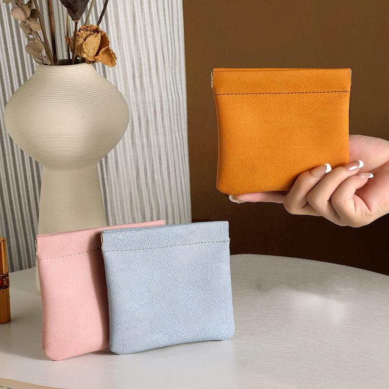 Мини-сумка для украшений из искусственной кожи, переносная сумка для хранения косметики, дорожная помада, органайзер для ключей, наушники, кабель для передачи данных, симпатичный водонепроницаемый карман для мелочи