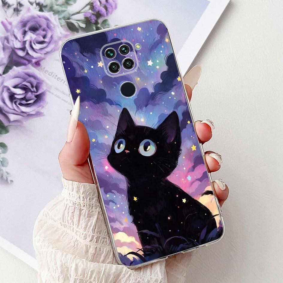 For Xiaomi Redmi Note 9 Case Redmi Note9 Cover M2003J15SC M2003J15SG Fashion Butterfly Phone Case Shockproof TPU Soft Back Cover