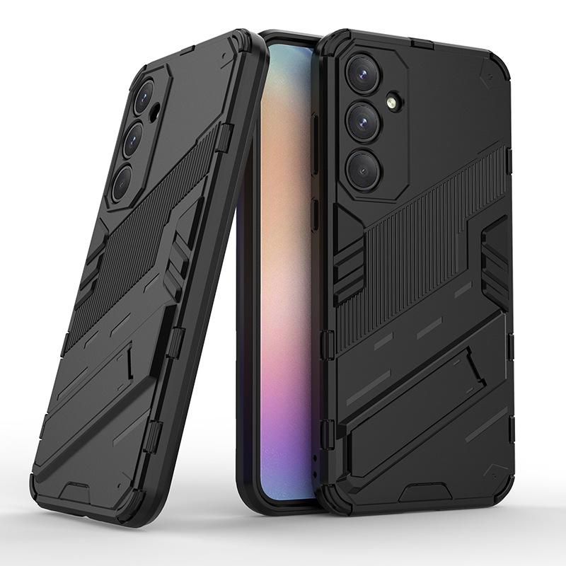 Подходит для Samsung A56 чехол для мобильного телефона в стиле панк A36 подставка A26 полноразмерный A16 противоударный A06 защитный чехол A55