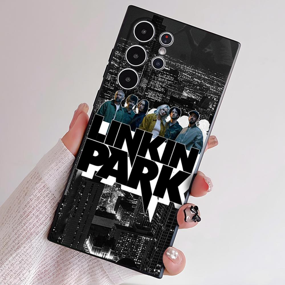 Чехол для телефона Band L-Linkin P-Park Cool для Samsung Серии S S21 S22 S23 S24 S25 FE Plus Ultra Мягкий ТПУ, приятный для кожи