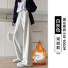 Lamb Wool Banana Sweatpants Women's Autumn and Winter Fleece Thickened Narrow Version Small New Loose Wide-leg Pants