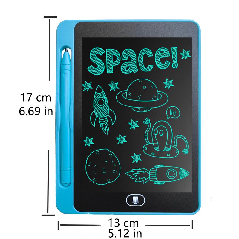6,5-дюймовый одноцветный ЖК-планшет для письма и рисования, доска для детей, подарки на день рождения, День благодарения, Хэллоуин, Пасха, Рождество