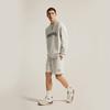 Li Ning X Yng DNA Collaboration Wade Series Круглый вырез с вышитым буквенным принтом Теплый свободный пуловер Толстовка Мужская толстовка AWDUH29-2