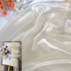 DIY Украшение для рождественской елки Бант Прозрачная Перламутровая Слегка Жесткая Органза Ткань Свадебная Цветочная Свадебные Платья Ткань