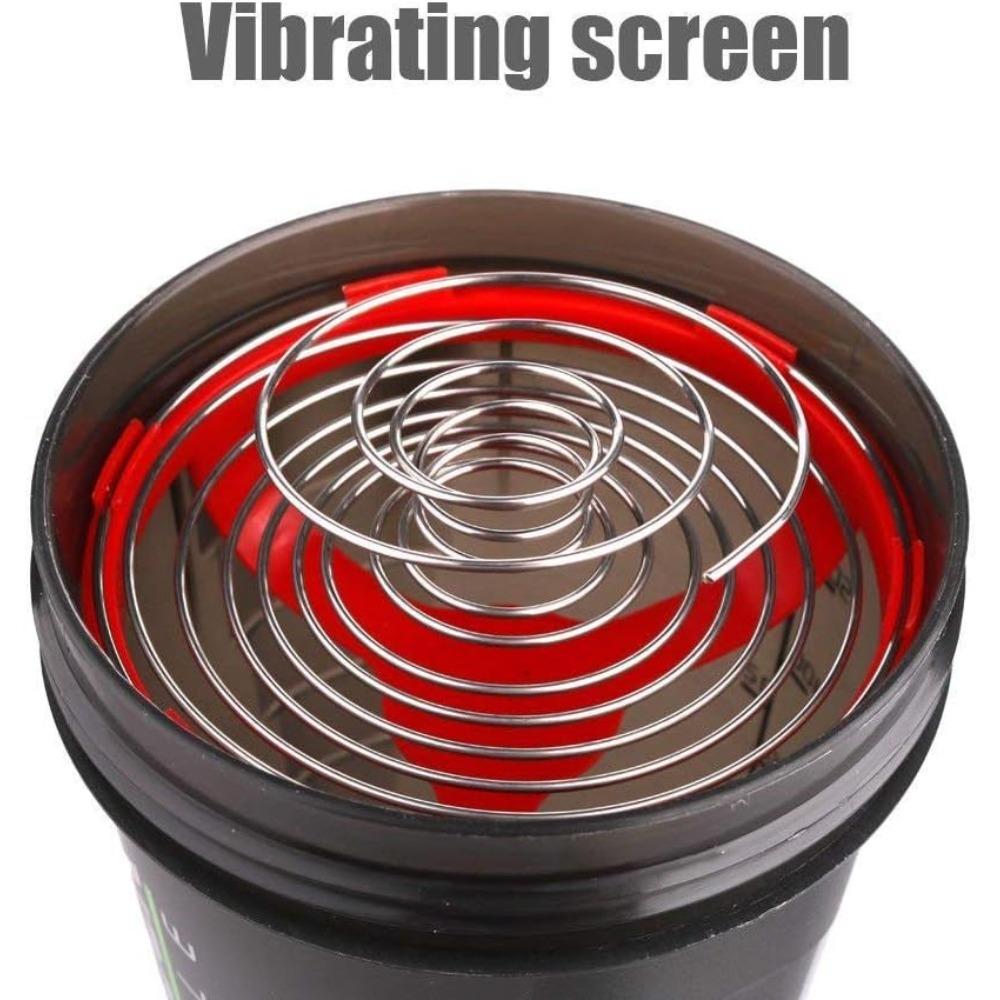 3-слойный шейкер, бутылка для протеина, чашка для коктейля с порошком, бутылка для воды, пластиковая чашка для смешивания, бутылка для упражнений для бодибилдинга