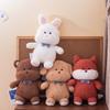 Cute Cute Puppy Dog Rabbit Doll Plush Toy Bear Fox Doll Children Companionship Soothing Doll