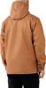 Jacket Carhartt Rain Defender Relaxed Fit Heavyweight Hooded Shirt Jac Oiled Walnut Heather