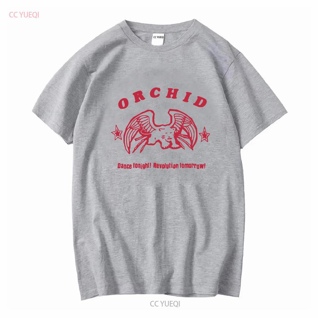Orchid Dance Tonight T Shirt Screamo Punk Music Ampere Jeromes Dream Raein Y058 vintage Washed Slightly Stretched graphic