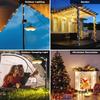 4-in-1 LED Camping Lamp Strip USB Rechargeable Atmosphere 10M Length Waterproof Light String Garden Decoration Tent Flashlight