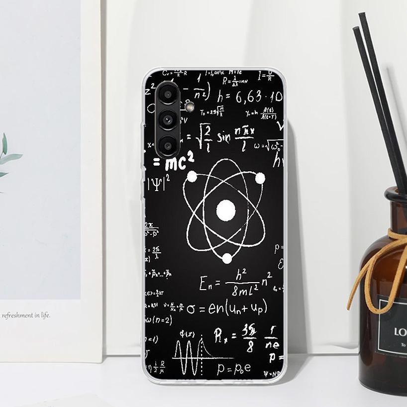 Physics Chemical Mathematics Phone Case For Samsung Galaxy A17 A37 A57 A16 A26 A36 A56 A15 A25 A35 A55 A14 A24 A34 A54 A13 A23 A