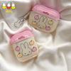 Милый Кавайный Мультяшный Кролик Миффи с Ушками Чехол Подходит для AirPods 4-го Поколения Защитный Чехол AirPods Pro 2 Подарок Игрушки