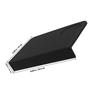 Non Slip Black Silicone Coffee Tamper Mat Corner Design Thick Espresso Tamp Station Mat for Coffee Machine Countertops