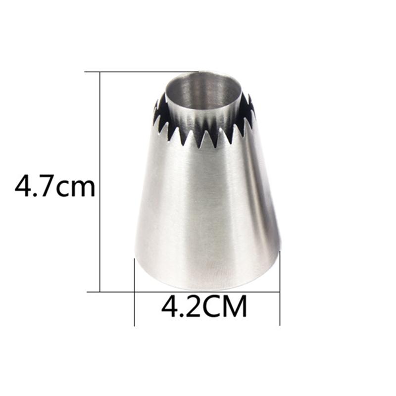 Stainless Steel Cookies Pastry Icing Piping Nozzles Flower Mouth Cream Tips Cake Fondant Decorating Tools Kitchen Baking Gadgets