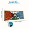 Avatar The Last Airbender Color Mouse Pad Large Gaming Table Cushion Non-slip Laptop Tablet Big Mousepad XXL Mat Mini PC Playmat With Lock edge