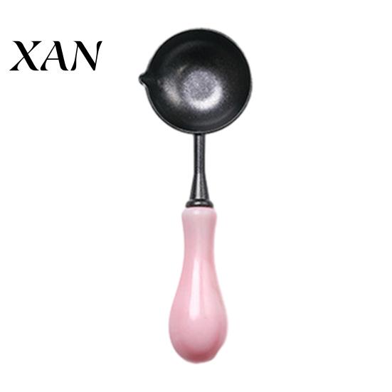 Envelope Wax Seal Spoon with Ergonomic Handle, Non-Stick Sealing Stamp Melting Spoon, Crafting Supplies Warmer for & Letter Art Crafts Accessories