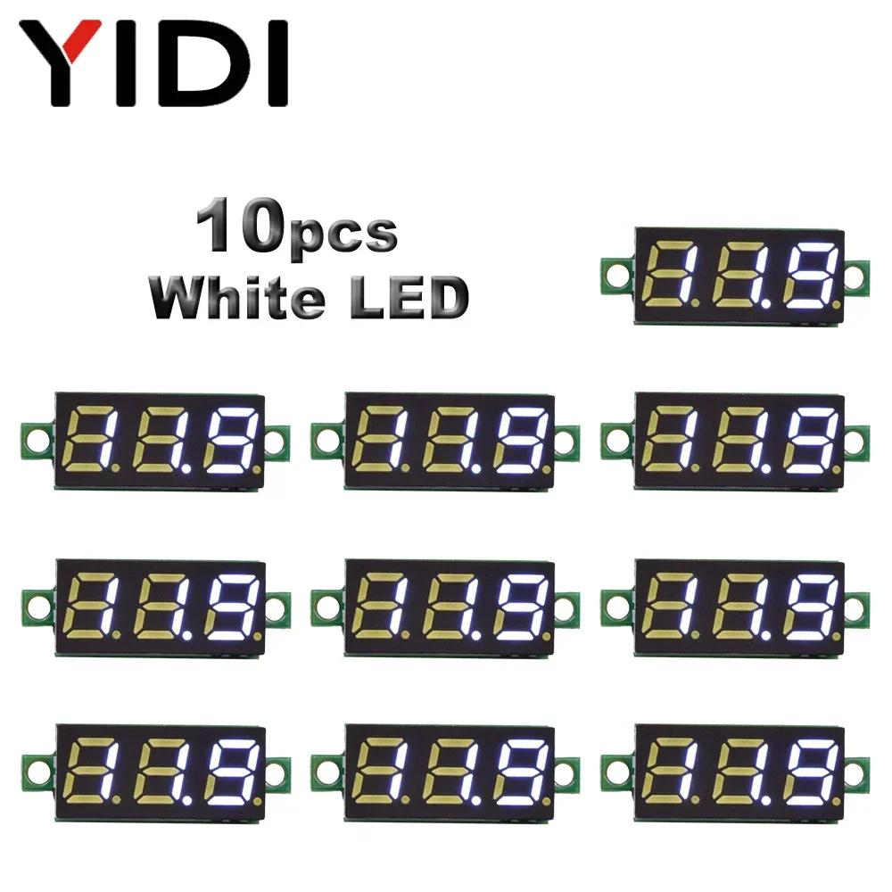 5pcs 10pcs Mini DC LED Digital Voltmeter 0.28 Inch 0-100V 2.5-30V Voltage Meter Volt Tester Detector for Car Auto Motorcycle