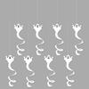 Halloween decoration - ghost pendant - ghost decoration for Halloween - Halloween scene setting props