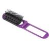 1pc Portable Travel Hair Comb Foldable Hair Brush with Mirror Detangling Hair Brush Anti Static Massage Brush Hair Styling Tools