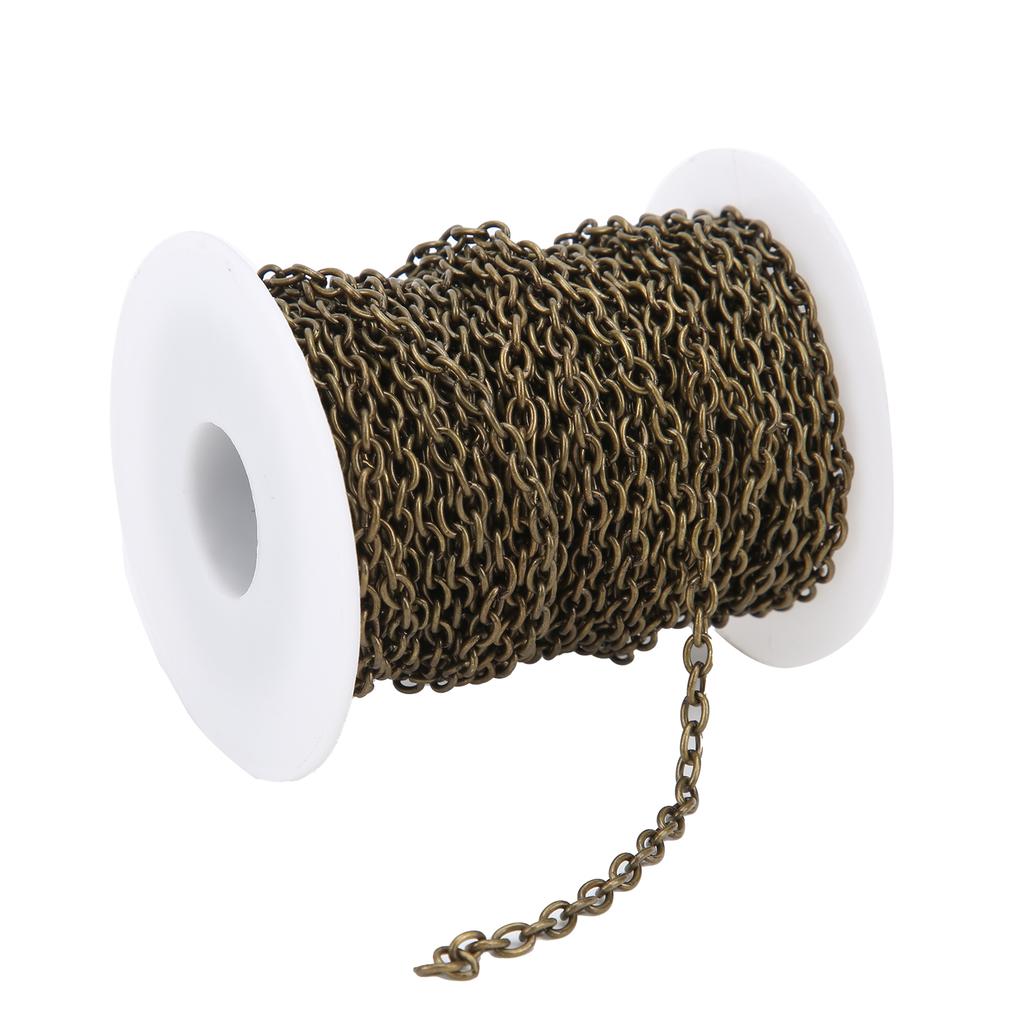 Craft Chain Simple 10 Meters Fine Lanyard Accessories Decorations for DIY Jewelry Bracelet Necklace