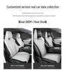 Всесезонный универсальный кожаный чехол на сиденье BYD Seal 06DM-i, Полное покрытие, Дышащая подушка