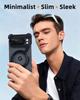 Металлическая безрамочная чехол-накладка Oatsbasf для Google Pixel 10 Pro/Pro XL с кольцом-подставкой, вращающимся на 360°, крышка для магнитной беспроводной зарядки