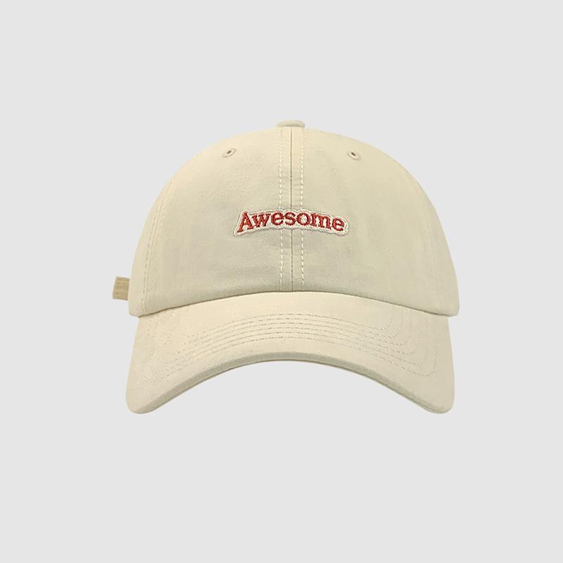Fashion Solid Color Baseball Hat for Women Summer Cotton Letter Embroidery Peaked Duck Tongeu Cap Girls Casual Sports Hat
