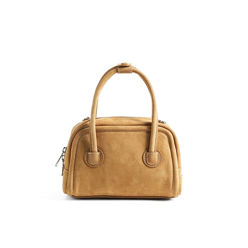 Women's Versatile Handbag Cowhide New Exquisite Niche High-end Small Bag Women's Autumn and Winter Messenger Bag Women