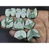 20-29 MM Natural Peace Jade Matched Pair Fancy Cabochon Gemstone 8 Pair Lot C-778