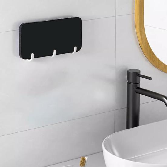 10 шт. настенных крючков, не требуется сверление, отличная липкость, органайзер для прачечной, грузоподъемность 11 фунтов