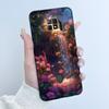 For Nubia Red Magic 7 Pro Case NX709J Back Cover Cute Heart Rabbit Black Soft TPU Phone Case For Red Magic 7S Pro NX709S Shell