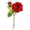 Faux Flower Attractive Easy To Care Lightweight Great 2 Heads Fake Rose Flower Decoration for Household