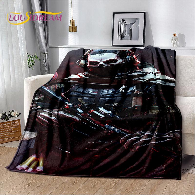 COD,Call of Duty Game Gamer Soft Plush Blanket,Flannel Blanket Throw Blanket for Living Room Bedroom Beds Sofa Office Cover