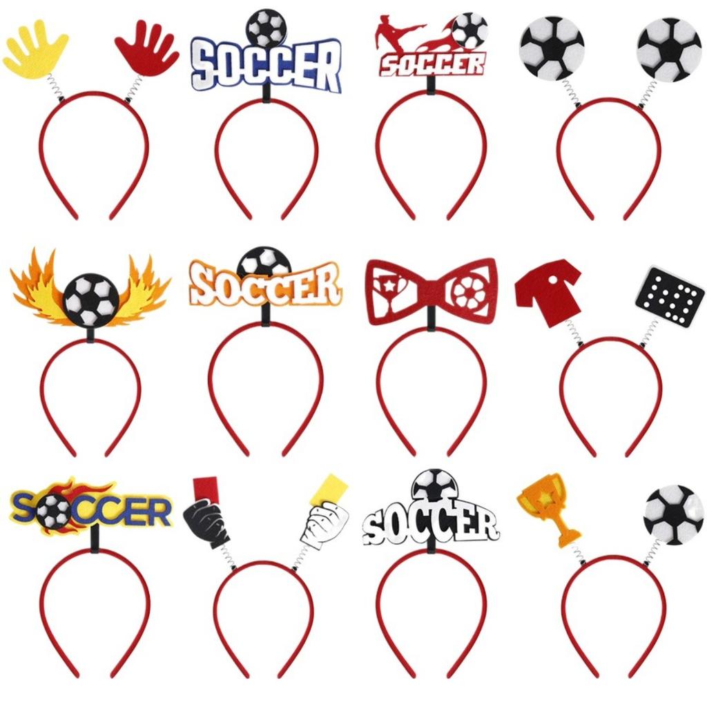 2026 World Cup Headband, Soccer Hair Headband for Fans, USA Mexico Canada Football Match Party Headwear