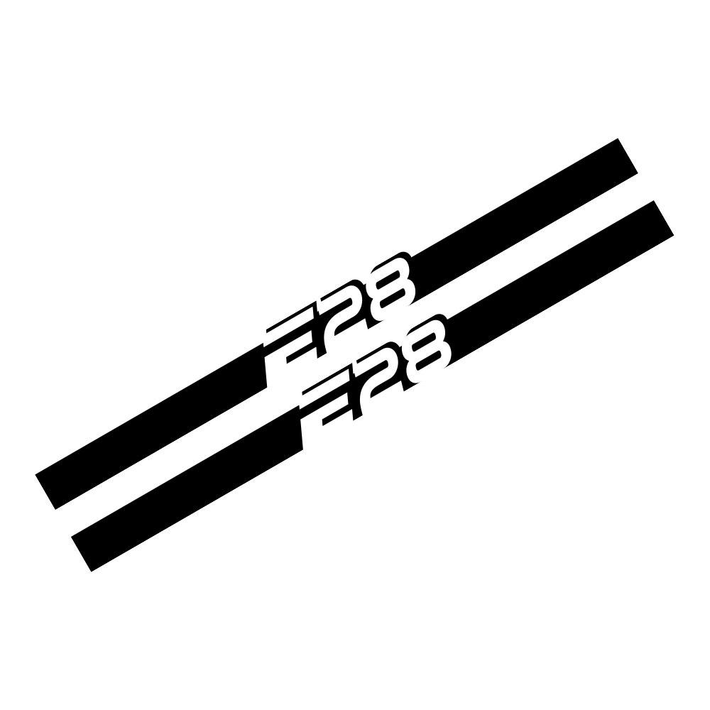 2PCS Car Door Side Sticker Auto Trim Decals Accessories For BMW E46 E60 E90 E39 E87 E28 E30 E34 E36 E53 E61 62 E70 E91 E92 E93
