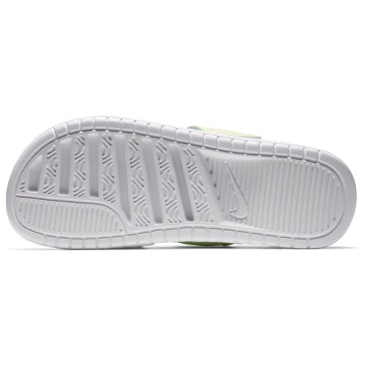 Nike Шлепанцы Benassi Duo Ultra Slide Белый/Желтый Женские 819717-111