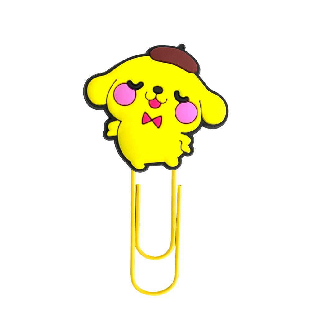 Милый мультяшный ПВХ скрепка-закладка в форме буквы U от Sanrio