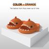 Тапочки Shark, летние тапочки для взрослых, модные домашние, для отдыха на открытом воздухе, с милым мультяшным рисунком, для дома, противоскользящие сандалии для женщин
