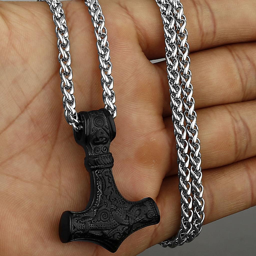 Оригинальный Viking Нержавеющая Сталь Молоток Тора Несколько Стилей Доминирующий Унисекс Кулон-Подвеска Подарок Парню Оптовая Продажа