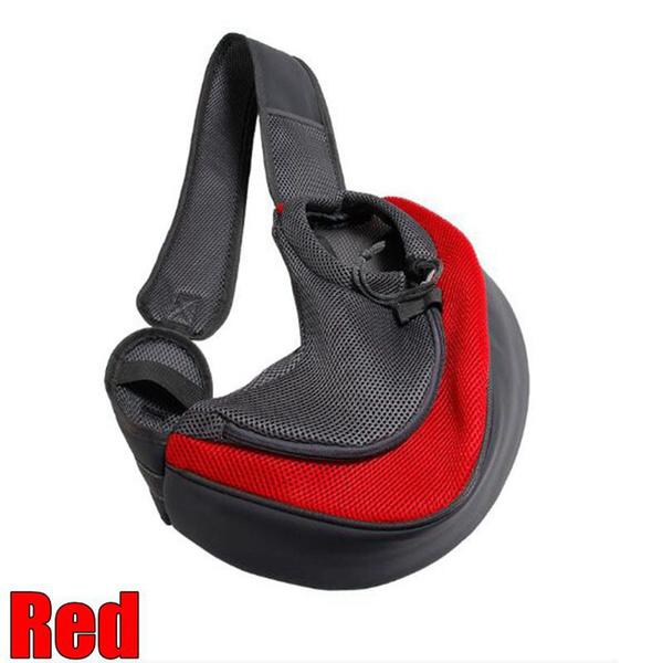 Pet Sling Carrier - Small Dog Cat Sling Pet Carrier Bag Safe Reversible Comfortable Adjustable Pouch Single Shoulder Carry Tote Handbag