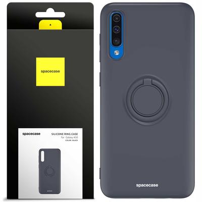 Силиконовое кольцо Sc для Galaxy A50 Черный