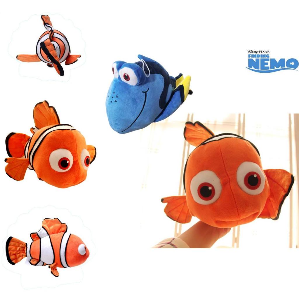 Adorable Stuffed Finding Nemo Clownfish Plush Toy Dory Fish Doll Soft And Cuddly