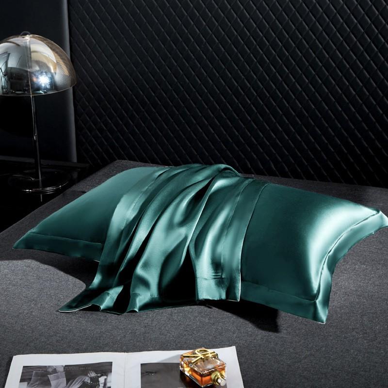 40 Momme 100% Mulberry Silk Pillowcase Set 48x74cm Luxury Sleep Comfort Bedding Sensitive Skin